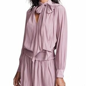 Ramy Brook Boho Winslow Dress in Dusty Rose XS
